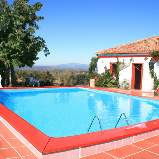 Sommerhus med pool i Spanien